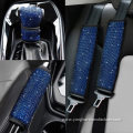 Shiny car safety belt jacket